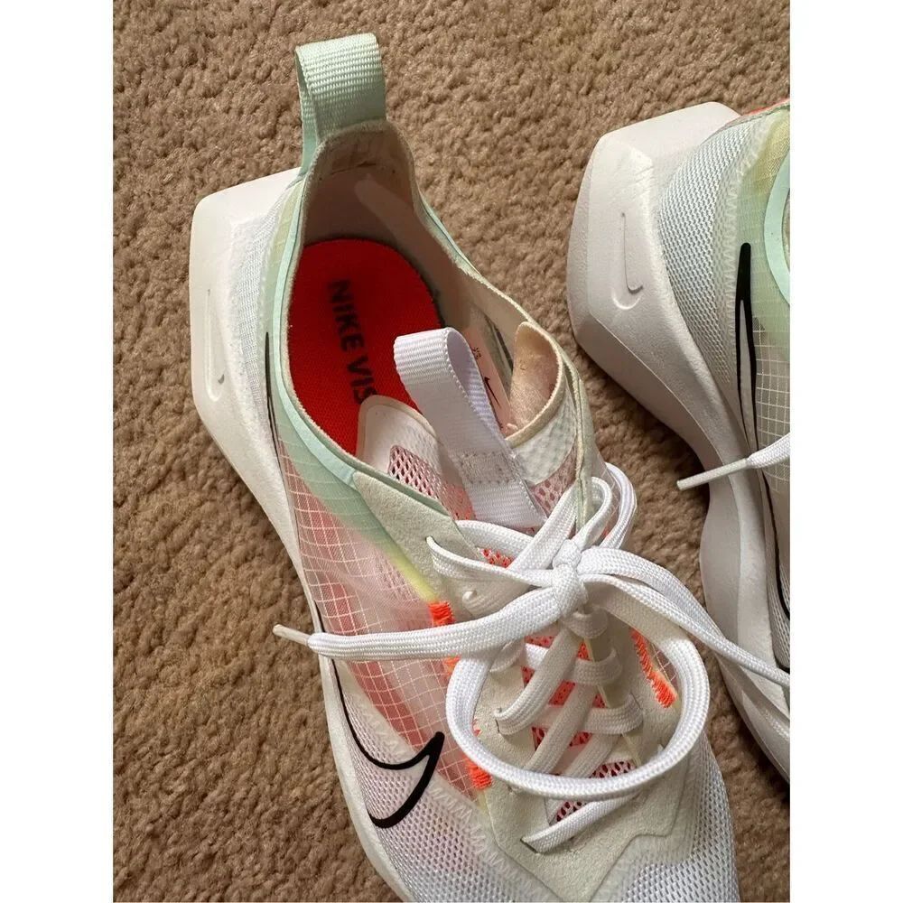 Nike Vista Lite White Bright Crimson Women's Sz 7.5 - Picture 6 of 9